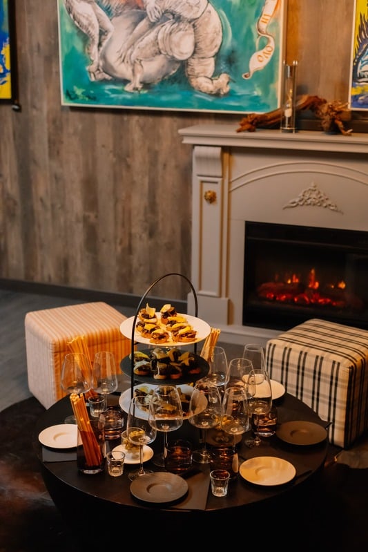 Fine dining experience at Aurum